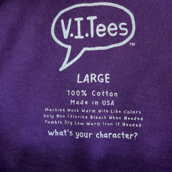 NWOT Men’s Champagne Showers Stick Figure Shirt Small through X-Large V.I.Tees - Picture 5 of 5